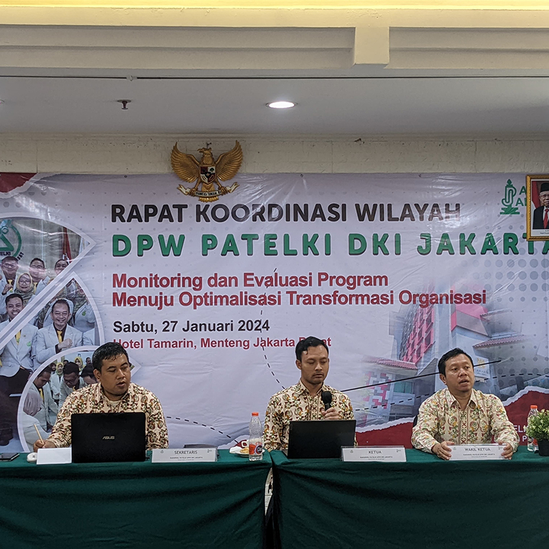 Rapat Koordinasi Wilayah DPW PATELKI Jakarta